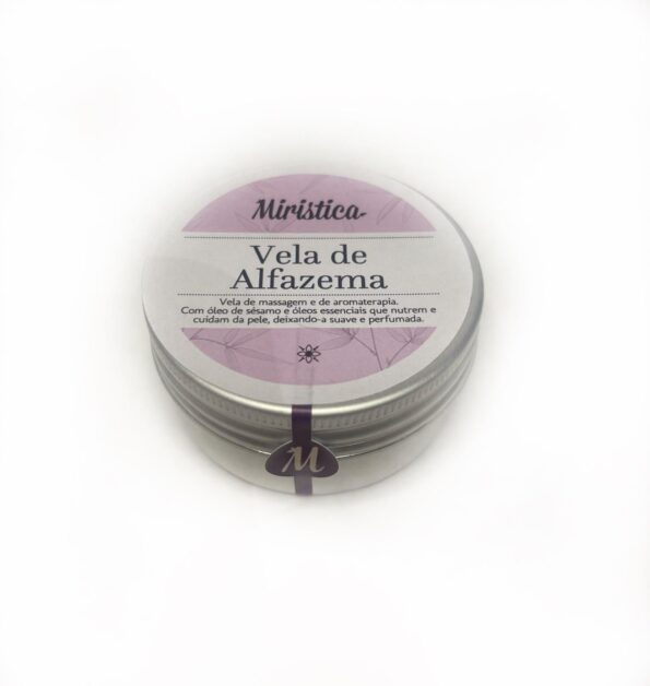 Vela Ecológica de Massagem de Alfazema